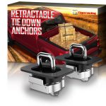 Tigeracing Retractable Truck Bed Side Wall Tie Down 4025 Anchors